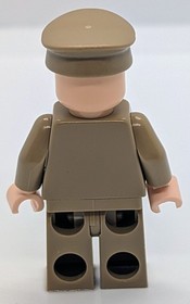 Lego Indiana Jones Colonel Dovchenko Minifigure 7626 7628 Mini Fig