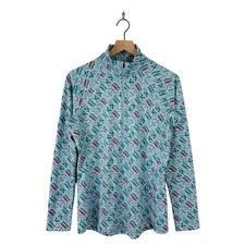 Patagonia Women’s Capilene Midweight Half Zip Pullover Blue Size L