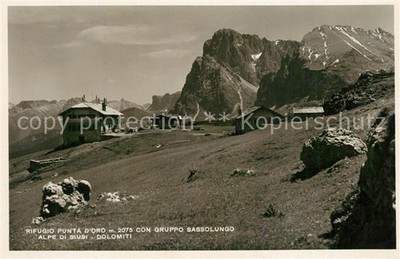 Rifugio Punta D Oro Gruppo Sassolungo Alpe di Siusi Dolomiti