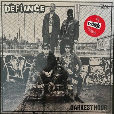 Defiance PDX Hat Trickers Japan Split Vinyl LP Rare Punk Vinyl Exclusive KBD