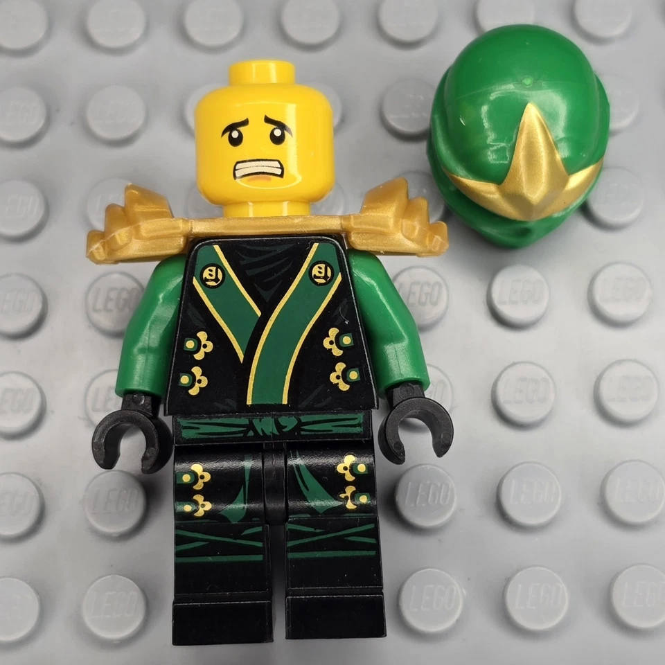 Lego Ninjago Minifigure NJO0070 Lloyd The Final Battle Green Ninja ZX - Image 3 of 4