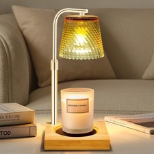 Candle Warmer Lamp with Timer, Height Adjustable Dimmable Wax Melts Warmer fo...