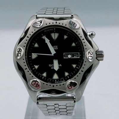 SEIKO SCUBA 200m 5M23-7A10 Automatic Men's Diver Watch Vintage From Japan