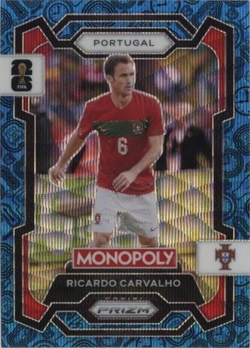 2026 Panini Prizm Monopoly World Cup #32 Ricardo Carvalho Top Hat