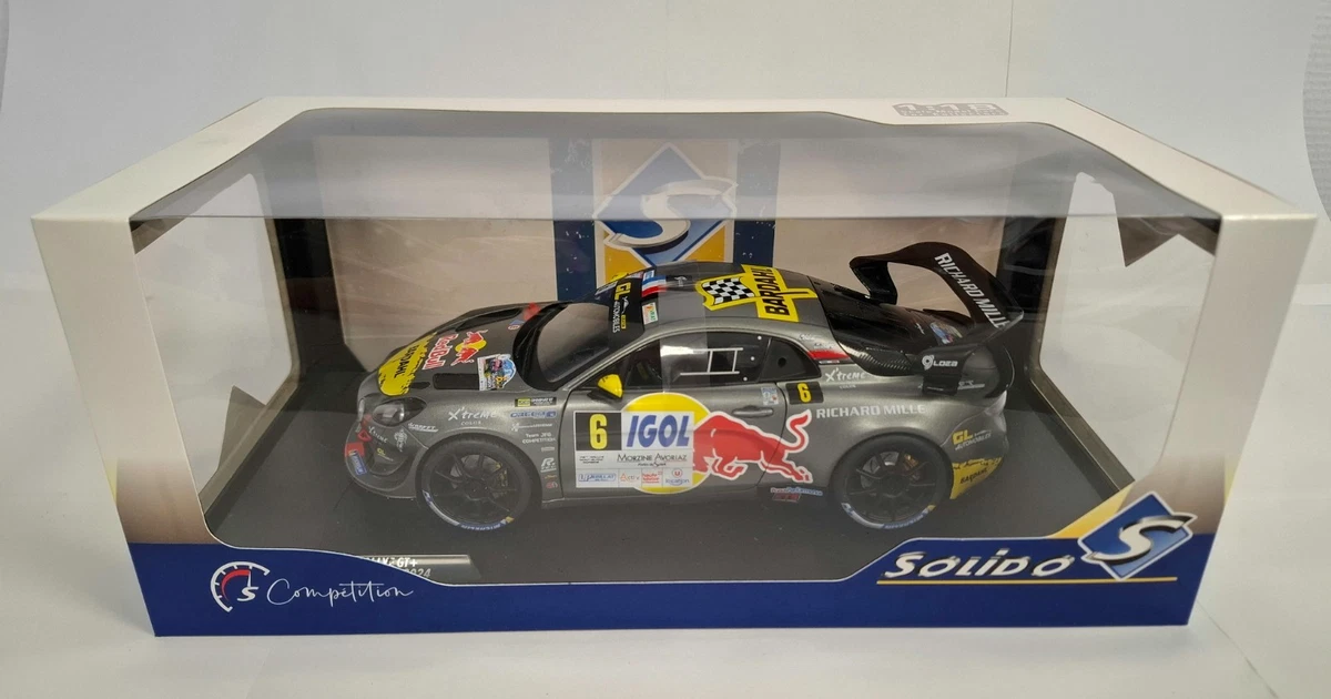 Alpine a110 1600s rallye monte carlo 1976 solido 1:18 - Collection