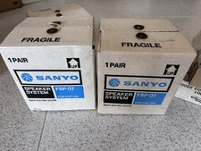 Sanyo FSP-07 speaker system. Mai usate. Come da Foto.