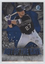 2016 Bowman Chrome Out of the Gate Blue Refractor 17/150 Trevor Story #OOG-1 o7m