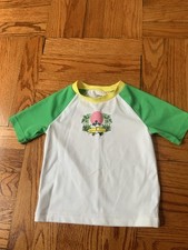 Baby Toddler Janie And Jack Mickey Mouse Rashguard And White Dress Shirt 18-24m