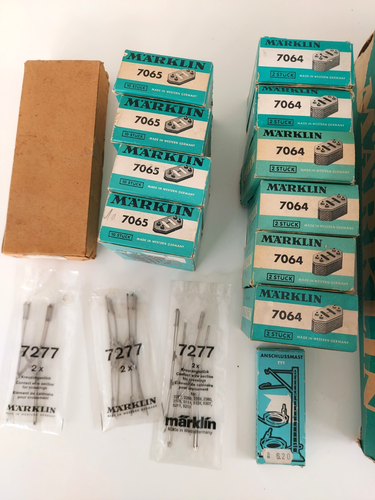 MARKLIN HO Gauge Girder Bridges / Pier Sets / Track / Points & Accessories Qty - Picture 22 of 22