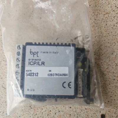 BPT ICP/LR Analoge Gegensprechanlage Eingang Panel Codes für System 200