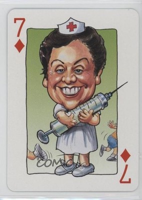2000 Action Publishing Politicards Playing Cards Blue Back Donna Shalala 0kb5
