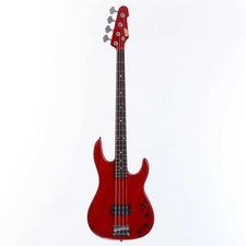 Used ESP AP-200 See-Thru Red 32805 Electric Bass Guitar