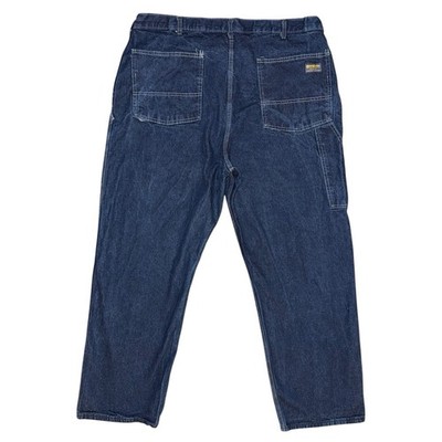 Oshkosh Jeans Gr. 42 31L Navy 1990s Carpenter Sanforized Union Made In USA