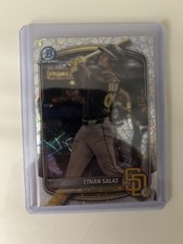2025 Bowman Chrome Prospect Ethan Salas Laser Refractor