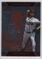 2007 Topps Co-Signers Silver Red 181/199 John Smoltz Chipper Jones #81 HOF uw5