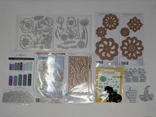 Huge Lot of Metal Die Cuts Crafts Card Making Scrapbook Various Brands Sizes
