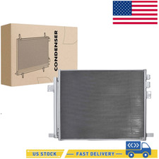 A/C AC Condenser with Receiver Drier for Ford Explorer Lincoln Aviator 2020-2022