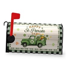 St Patrick Mailbox Covers Magnetic Standard Size Happy St.Patrick's Day Green
