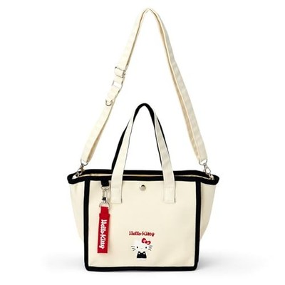 Sanrio Hello Kitty 2-Way Mini Handheld Tote Bag / Schultertasche Neu