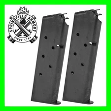 2 - Springfield 1911 Magazine .45ACP 7 Round Full Size 7rd OEM Mag Clip PI4523