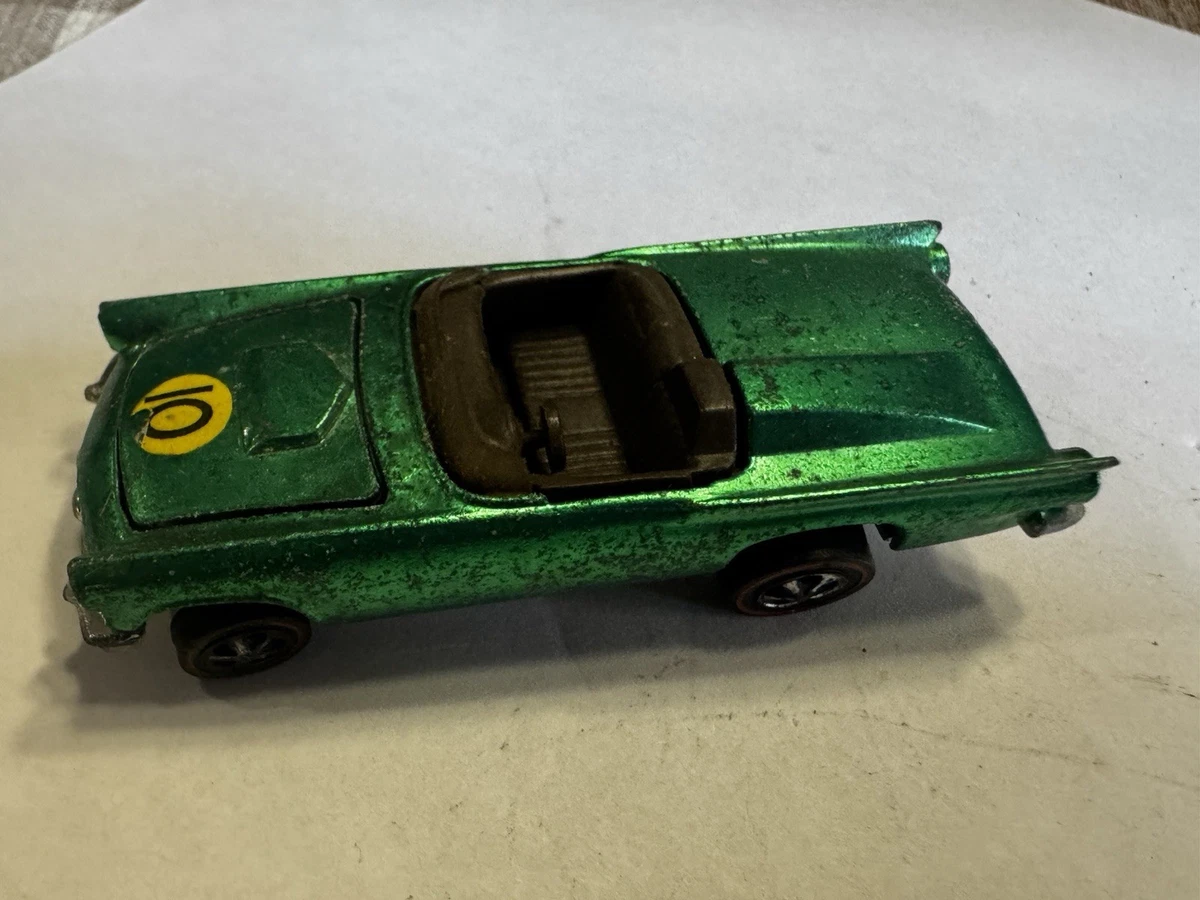 Hot Wheels Redline 1969 - 57 T-Bird Ford Thunderbird Décapotable Vert Métallisé - 1/64
