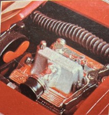 Chevy 283 Fi Engine Parts Set From 59 Corvette - Amt 6588 - Model Car Kit Lot
