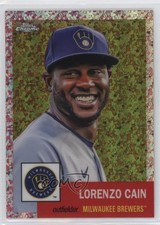 2022 Topps Chrome Platinum Anniversary 73/75 Lorenzo Cain #480 n0c