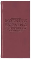 Morning And Evening - Matt Burgundy | C. H. Spurgeon | Englisch | Daily Readings