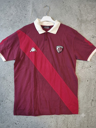 Vintage 1. FC Kaiserslautern Kappa Polo Shirt – Men’s XL Burgundy/Red – Football