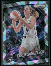 2025 Panini Prizm WNBA #102 Karlie Samuelson Ice Prizms