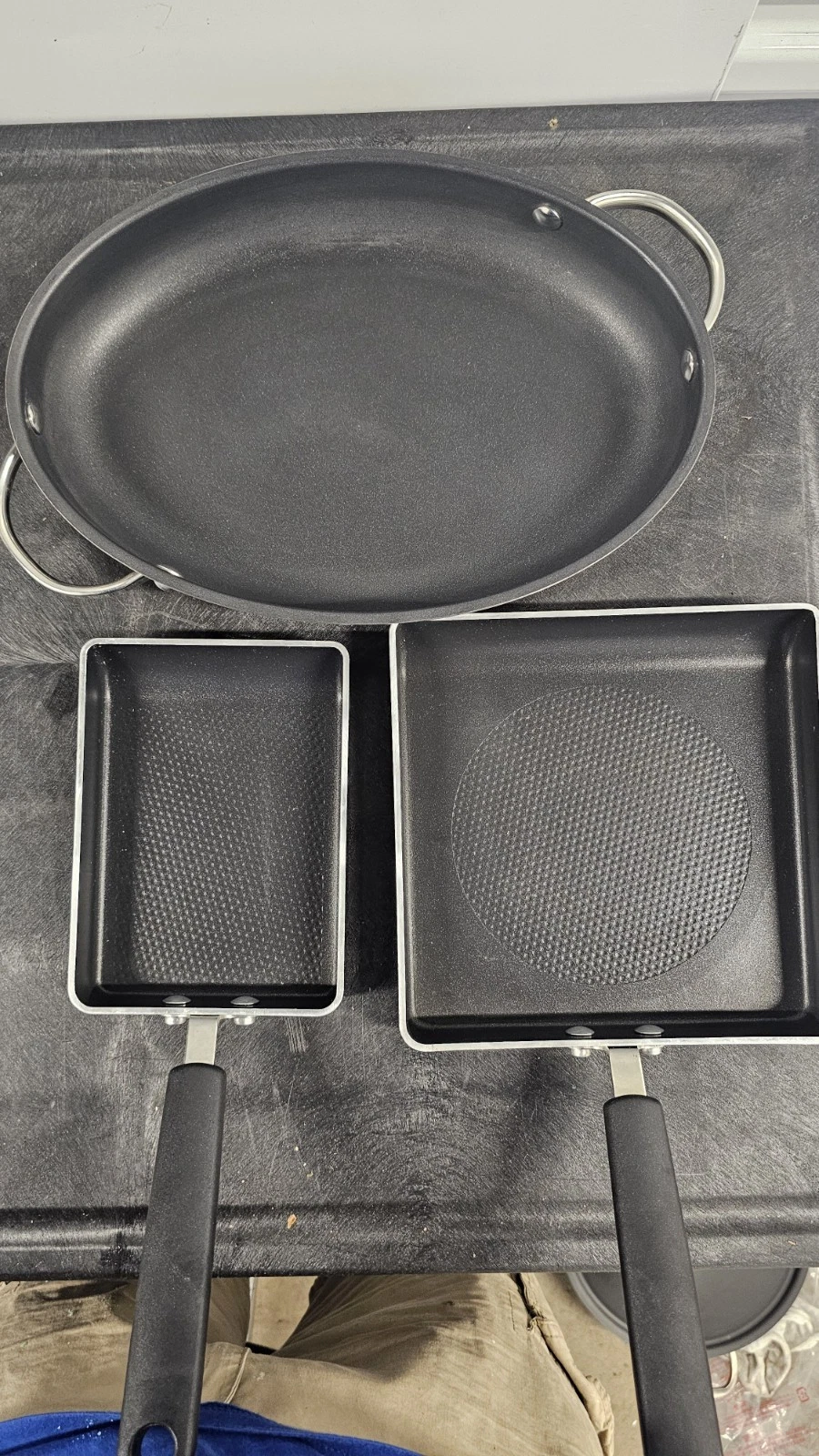 Cook's Essentials TECHNIQUE Non-stick 3x Pans. New No Box (F7)
Opens in a new window or tab