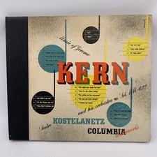 MUSIC OF JEROME KERN 1940s by Andre Kostelanetz & Orchestra 12&rdquo; 78 RPM 4 Records