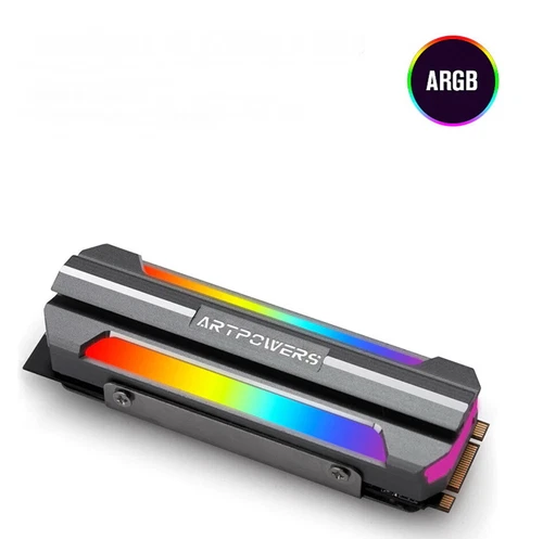 ARGB M.2 Aluminum Heatsink SSD for NVME NGFF 2280 Asus AsRock MSI Gigabyte UK