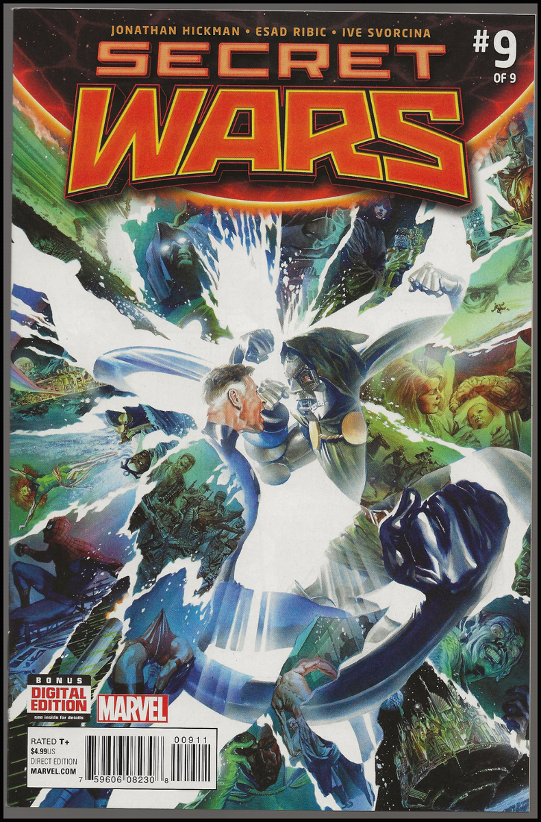 SECRET WARS #9 (2016) 1ST MILES MORALES SPIDER-MAN IN MARVEL 616