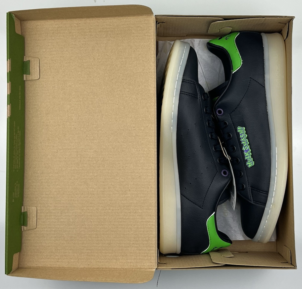 adidas Originals x Marvel Mens Stan Smith Hulk Smash FZ2708 Size