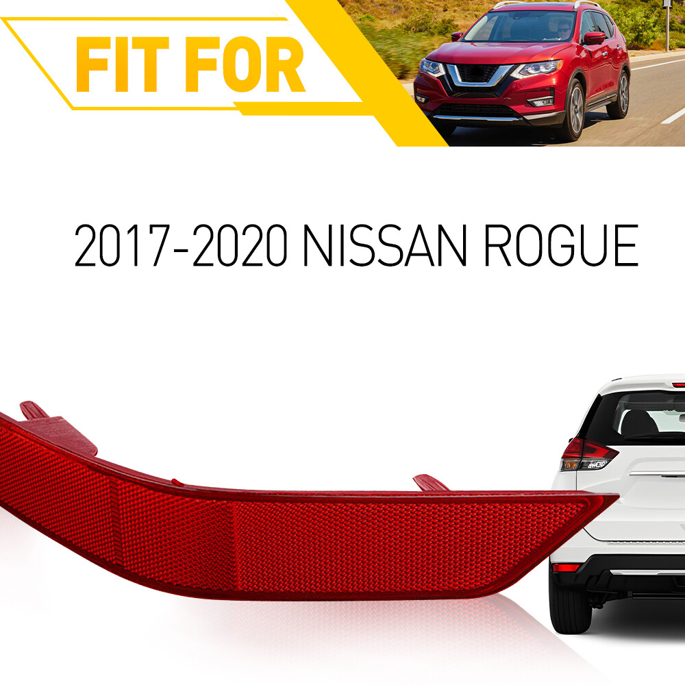 Bumper Reflector For 2017 2018 2019 2020 Nissan Rogue Rear Side Marker Light . E - Foto 10
