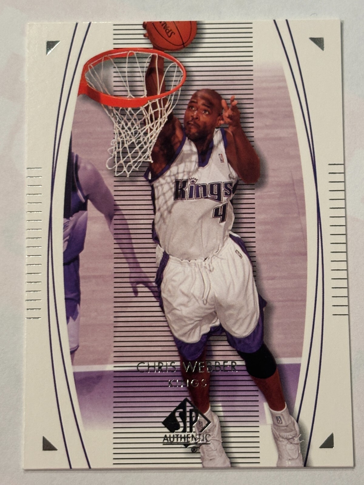 2003-04 Upper Deck SP Authentic #73 Chris Webber Sacramento Kings