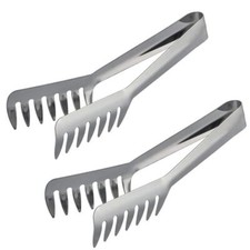 [1 o 2] Pinza In Acciaio Inox 24cm Per Spaghetti Pasta Arrosto Carne Cucina 3913