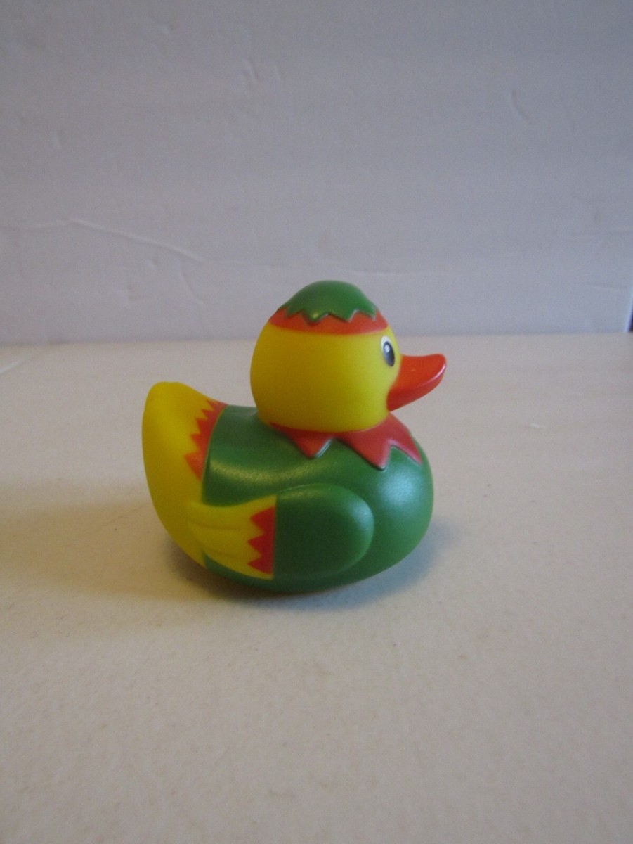 Collectible Christmas Rubber Duck Toy- Jeep Duck- Lights Up