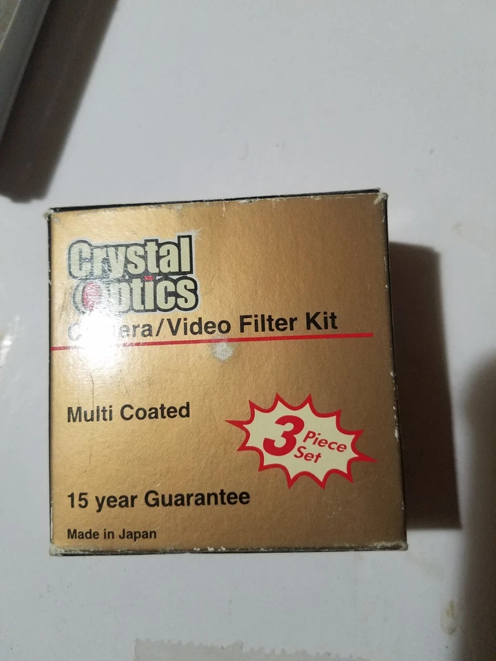 New Crystal Optics For Nikon Coolpix VO300 28mm 3-pc Lens Filter Set UV, FL, F-D - Image 3 of 4