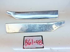 Oem 1960 Chevy Impala Pair Lower Grille Trim Filler Splash Shield Molding B61-48 Oem 1960 Chevy Impala Pair Lower Grille Trim Filler Splash Shield Molding B61-48