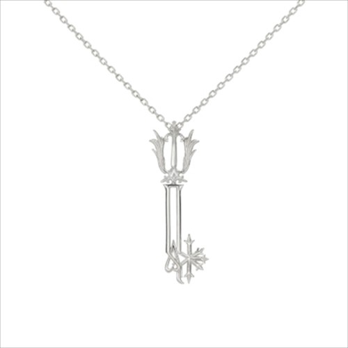 Kingdom Hearts Key Blade necklace silver Pendant necklace - 第 1/4 張圖片