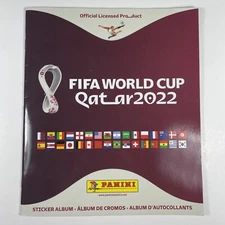 FIFA WORLD CUP QATAR 2022 PANINI OFFICIAL STICKER ALBUM (with 10 stickers)