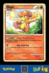 Magby 46/95 Call of Legends Pokemon Card
