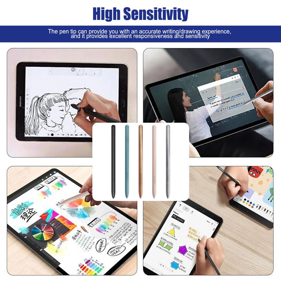For Samsung Galaxy Tab S9/S9+Plus/S9 Ultra S9 FE Touch S Pen Stylus Pencil US - Image 2 of 4