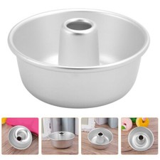 Tube Pan Nonstick Aluminum Round Chiffon Cake Baking Tin Donut Maker Food Pan