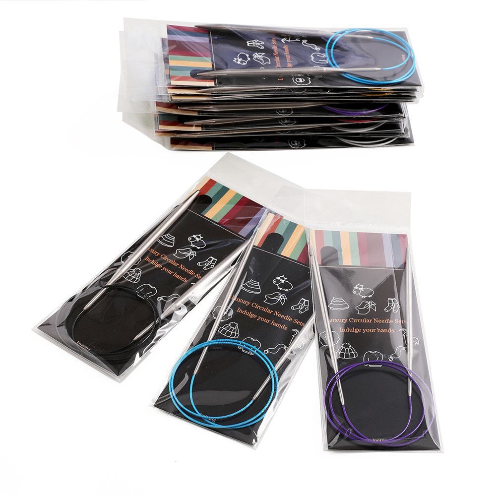 DIY Crafts Weaving Knitting Needles Crochet Hook Circular Needle Sewing