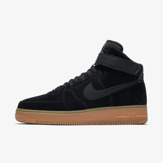 nike air force 1 07 high lv8 black
