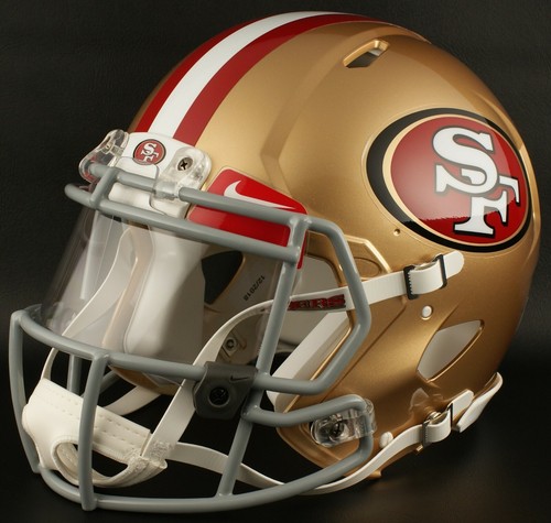 Football Helmet San Francisco 49ers Riddell Speed Authentic Full