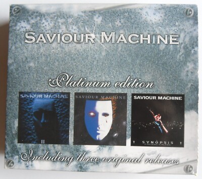 Saviour Machine Platinium Edition 3x CD`s Inclusive Three Original Releases 2004